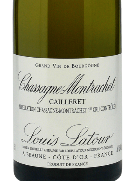 2020 Louis Latour Chassagne Montrachet Caillerets (pre arrival)