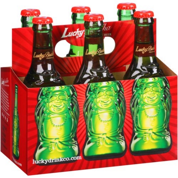 Lucky Buddha Enlightened Beer 6pk