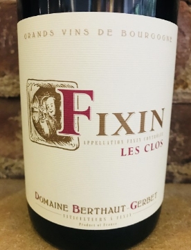 2020 Berthaut-Gerbet - Fixin Les Clos (pre arrival)