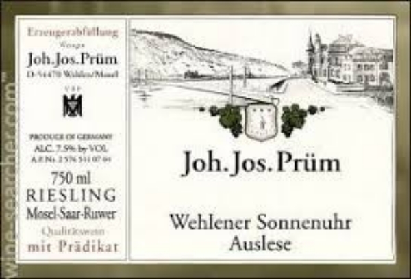 2020 Prum, JJ - Wehlener Sonnenuhr Auslese