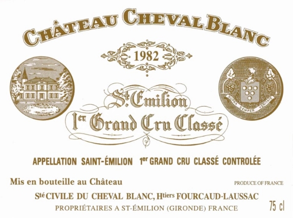1982 Chateau Cheval Blanc St. Emilion
