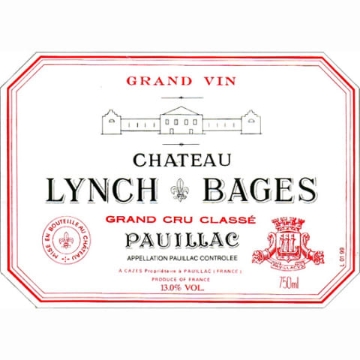 1989 Chateau Lynch Bages - Pauillac