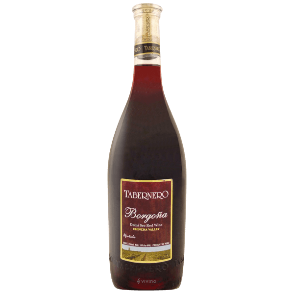 Picture of Tabernero Borgona demi sec red wine