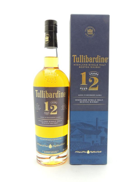 Picture of Tullibardine 12 yr Highland Single Malt Whiskey 750ml