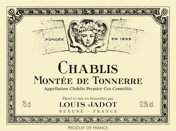 Picture of 2020 Louis Jadot - Chablis Montee de Tonnerre (pre arrival)