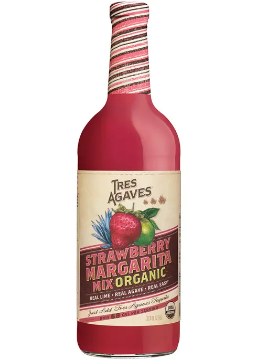 Picture of Tres Agaves Strawberry Margarita Mix Organic