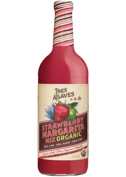 Picture of Tres Agaves Organic Strawberry Margarita Mix
