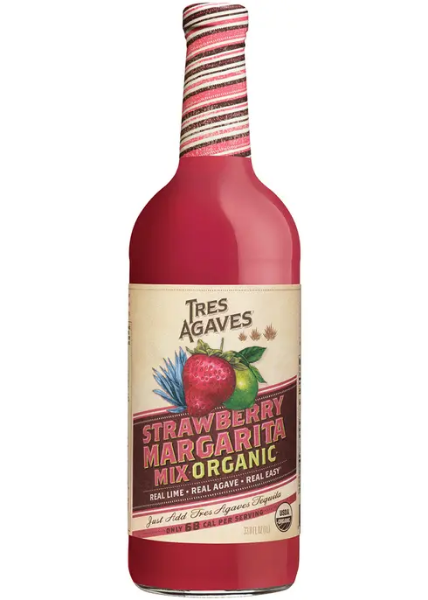 Picture of Tres Agaves Organic Strawberry Margarita Mix