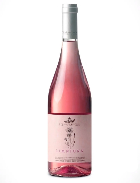 Zafeirakis Limniona Rosé bottle
