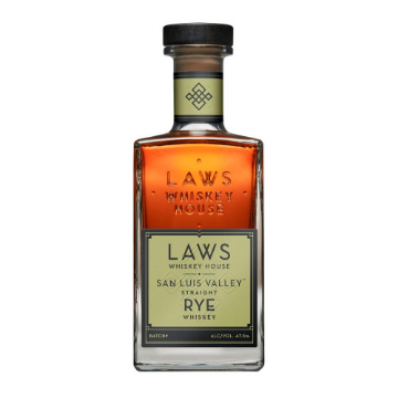 Picture of Laws San Luis Valley Straight Rye Whiskey 750ml