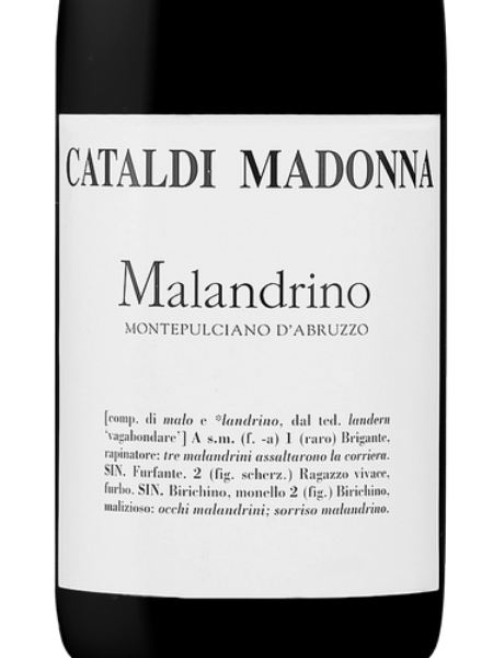 Picture of 2019 Cataldi - Montepulciano d'Abruzzo Madonna Malandrino