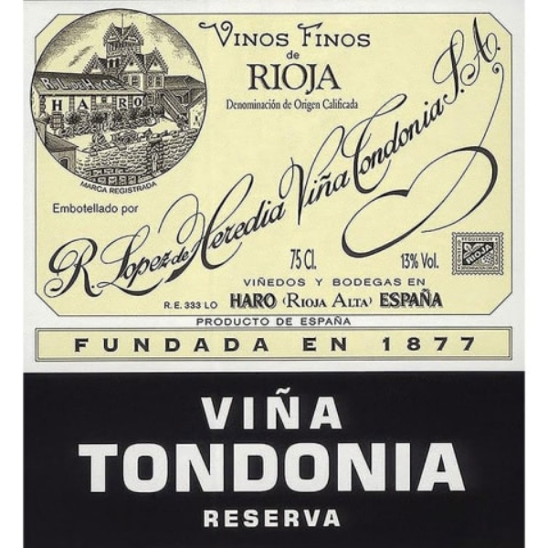 Picture of 1996 Lopez de Heredia -   Vina Tondonia Blanco Reserva