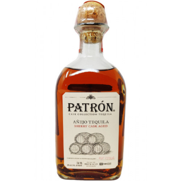 Picture of Patron Cask Collection Sherry Cask Aged Anejo Tequila 750ml