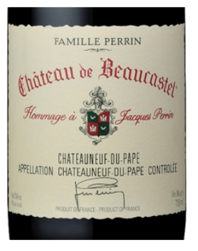 Picture of 2019 Beaucastel Chateauneuf du Pape Hommage