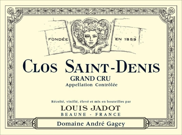 Picture of 2020 Louis Jadot - Clos St. Denis (pre arrival)