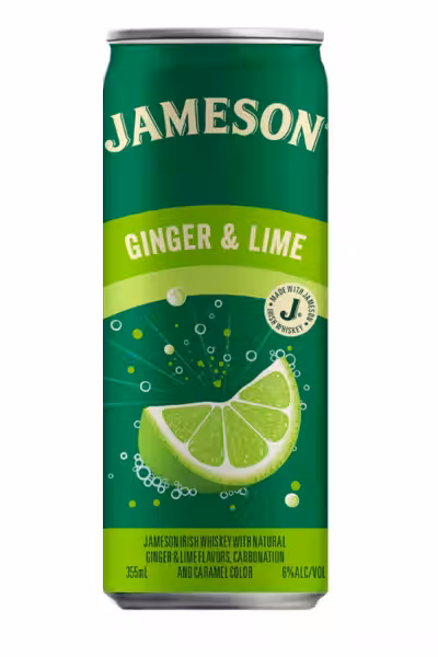 Picture of Jameson Ginger Lime RTD Cocktail 4pk