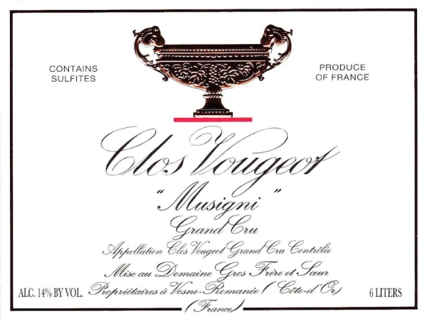 Picture of 2020 Gros Frere & Soeur - Clos de Vougeot Musigni