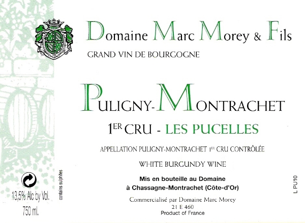 Picture of 2020 Marc Morey - Puligny Montrachet Pucelles (pre arrival)