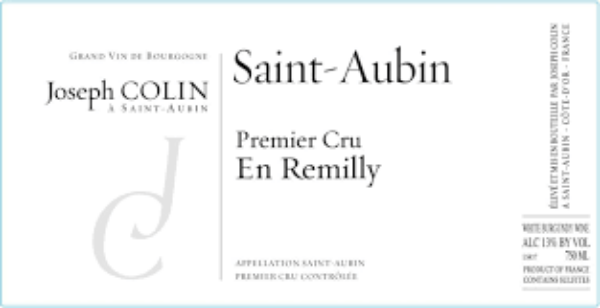 Picture of 2020 Joseph Colin - St. Aubin Remilly (pre arrival)