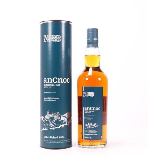 Picture of anCnoc 24 yr Single Malt Whiskey 750ml