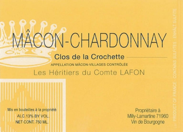 Picture of 2020 Comte Lafon Macon Clos de la Crochette (pre arrival)