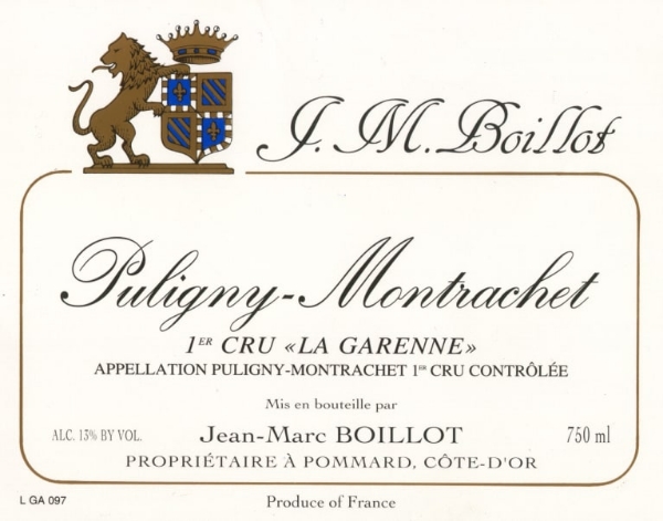 Picture of 2020 Jean-Marc Boillot - Puligny Montrachet La Garenne