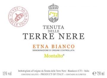 Picture of 2020 Terre Nere - Etna Bianco Montalto Sottana Vigne Niche