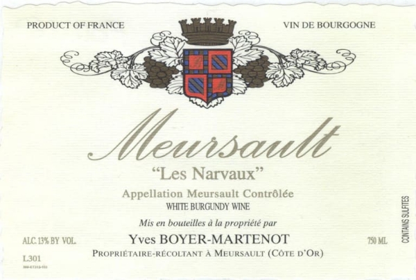 Picture of 2019 Boyer-Martenot - Meursault Narvaux