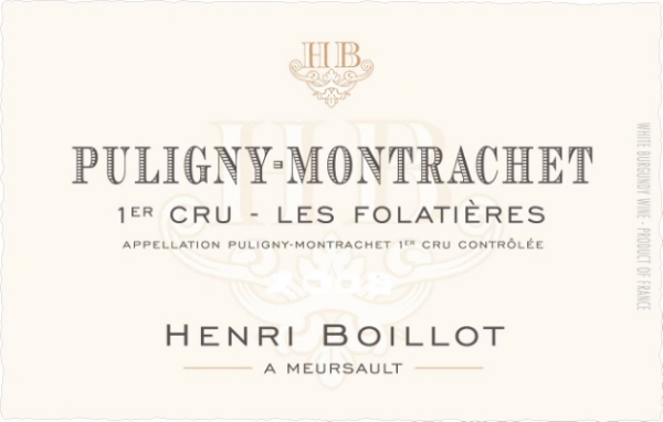 Picture of 2020 Henri Boillot - Puligny Montrachet Folatieres