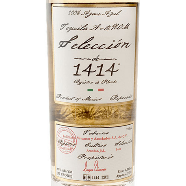 Picture of ArteNOM Seleccion 1414 Reposado Tequila 750ml