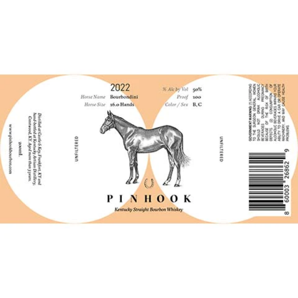 Picture of Pinhook Resolve Release 2023 Whiskey 750ml