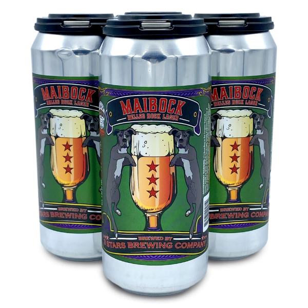 Picture of 3 Stars Brewing - Maibock Helles Bock Lager 4pk