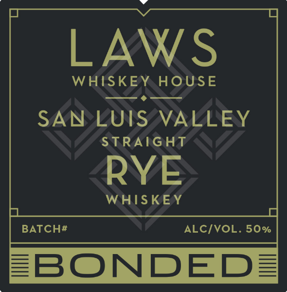 Picture of Laws Bonded San Luis Batch 1 Straight Rye Whiskey 750ml