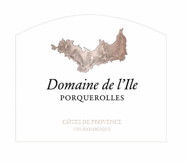 Picture of 2021 Domaine de L'Ile -  Cotes de Provence Rose Porquerolles