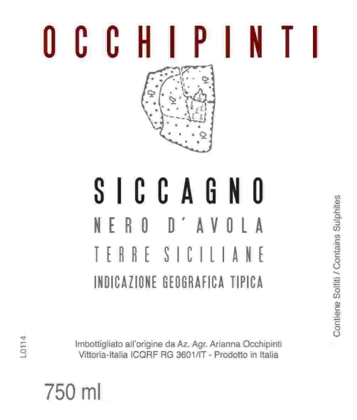 Picture of 2019 Arianna Occhipinti - Nero d'Avola Siccagno