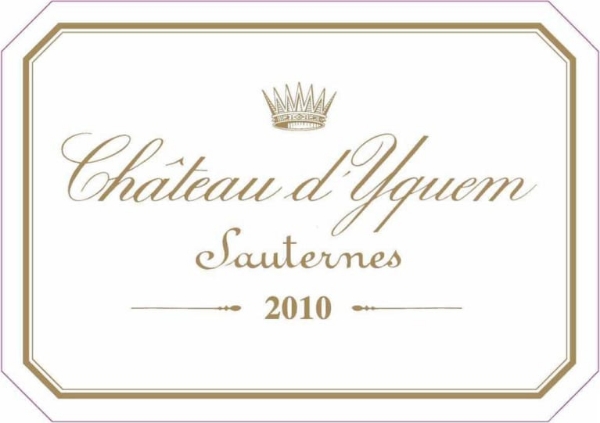 Picture of 2010 Chateau D'Yquem - Sauternes HALF BOTTLE Ex-Chateau release