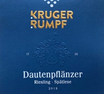 Picture of 2018 Kruger Rumpf - Munsterer Dautenpflanzer Spatlese