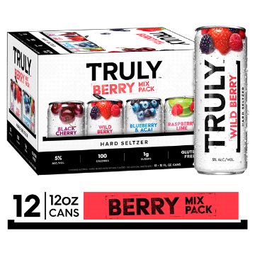 Picture of Truly Hard Seltzer Berry Mix Pack 12pk cans
