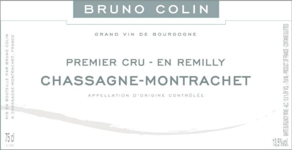 Picture of 2020 Bruno Colin - Chassagne Montrachet Remilly (pre arrival)