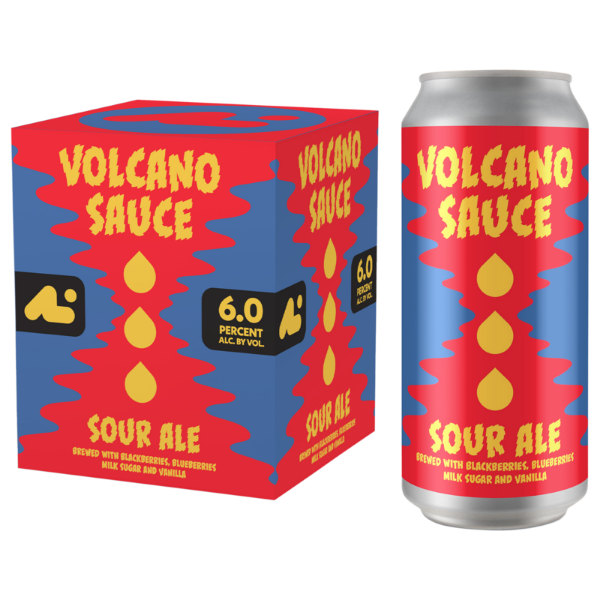 Aslin Beer Volcano Sauce Sour Ale 4pk. MacArthur Beverages