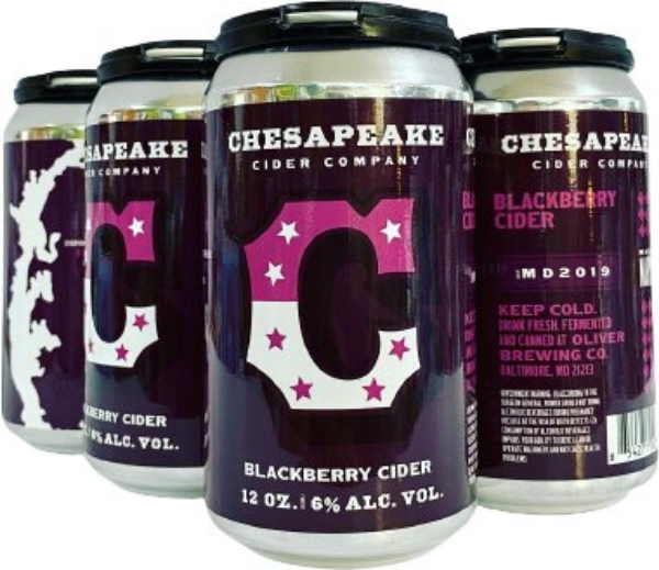 Chesapeake Cider - Blackberry Cider 6pk