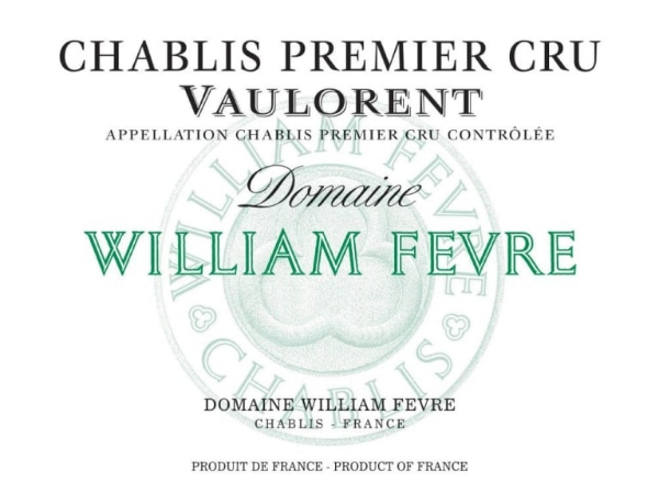 Picture of 2020 Domaine Fevre - Chablis Vaulorent (pre arrival)