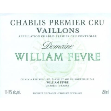 Picture of 2020 Domaine Fevre Chablis Vaillons