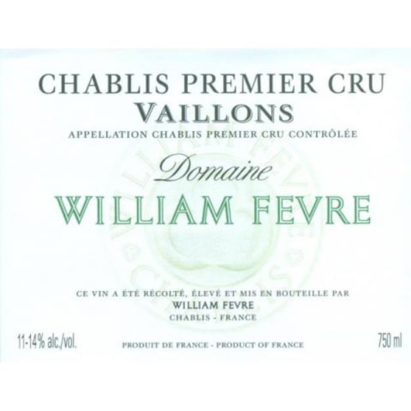 Picture of 2020 Domaine Fevre Chablis Vaillons