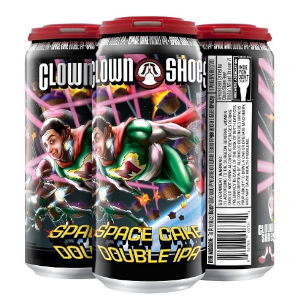 Picture of Clown Shoes Beer - Space Cake DIPA 4pk