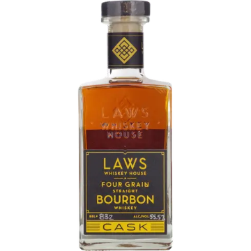 Picture of Laws Four Grain Cask Strength Bourbon Whiskey 750ml
