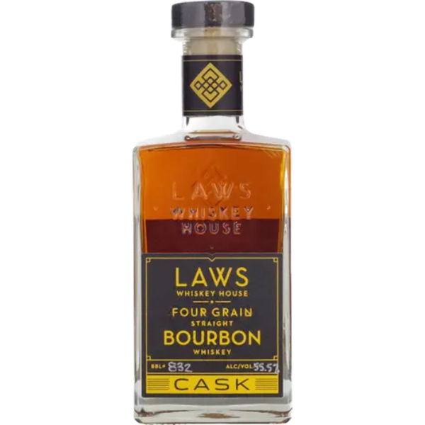 Picture of Laws Four Grain Cask Strength Bourbon Whiskey 750ml