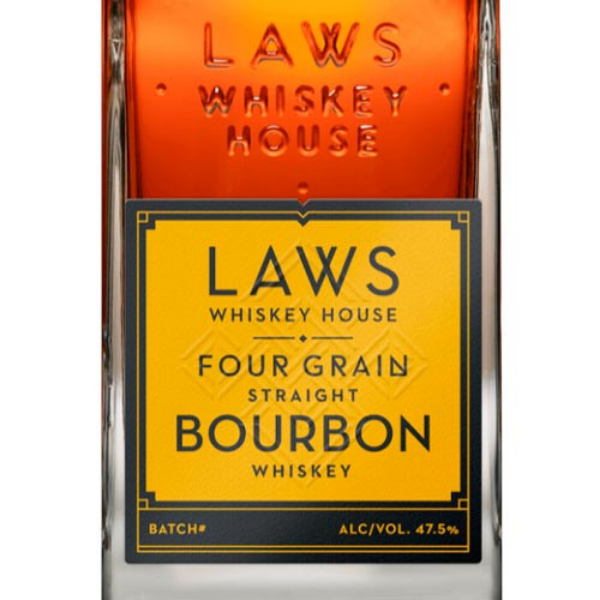 Picture of Laws Four Grain Straight Bourbon Whiskey 750ml
