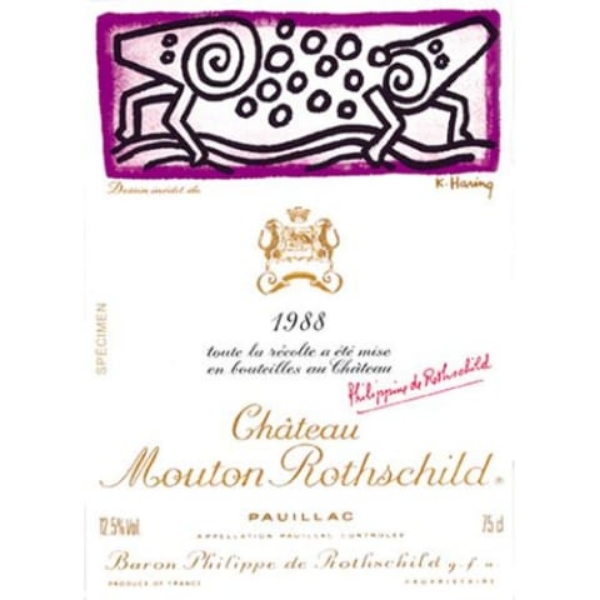Picture of 1988 Chateau Mouton Rothschild Pauillac
