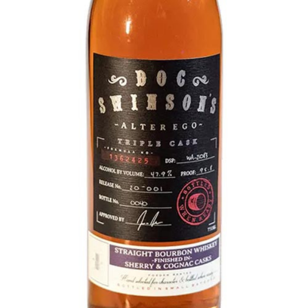 Picture of Doc Swinson's Exploratory Triple Cask Sherry & Cognac Bourbon Whiskey 750ml